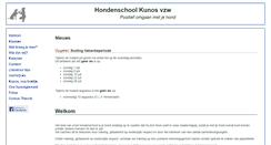 Desktop Screenshot of kunos.be
